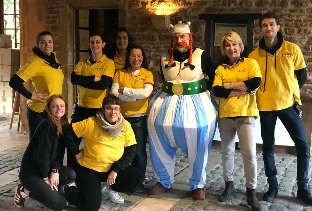 Team building Olympiade Astérix