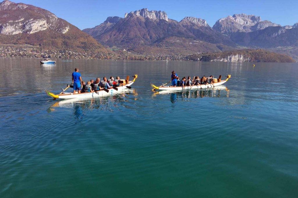 Séminaire activités nautiques à Annecy - Team Building Nature