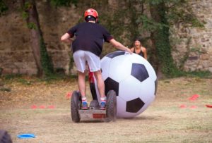 activités innovantes team building : Le segway foot !