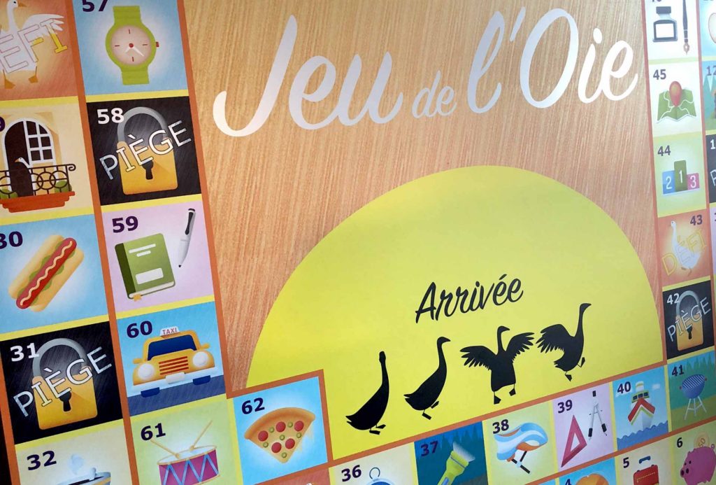 Team building Quizz Oie - jeu de plateau Challenges pair équipes