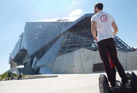 Team building balade urbaine à segway, vélo électrique, saône, vieux Lyon