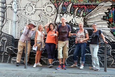 Séminaire Street Art Lyon - Jeu de piste sur les pentes de la Croix Rousse