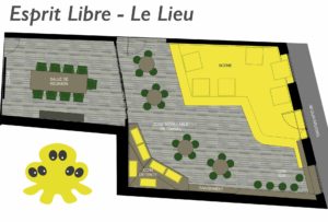 Esprit Libre Le lIeu pour vos évènements d'entreprise à Lyon - Plan