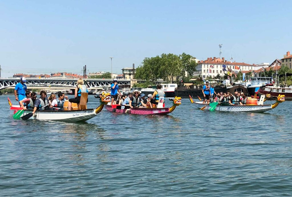 Team building Balades urbaines à Lyon : activités sur l'eau et dans les rues de Lyon