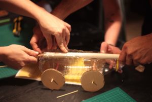 Teambuildong objectif développement durable Recyclage
