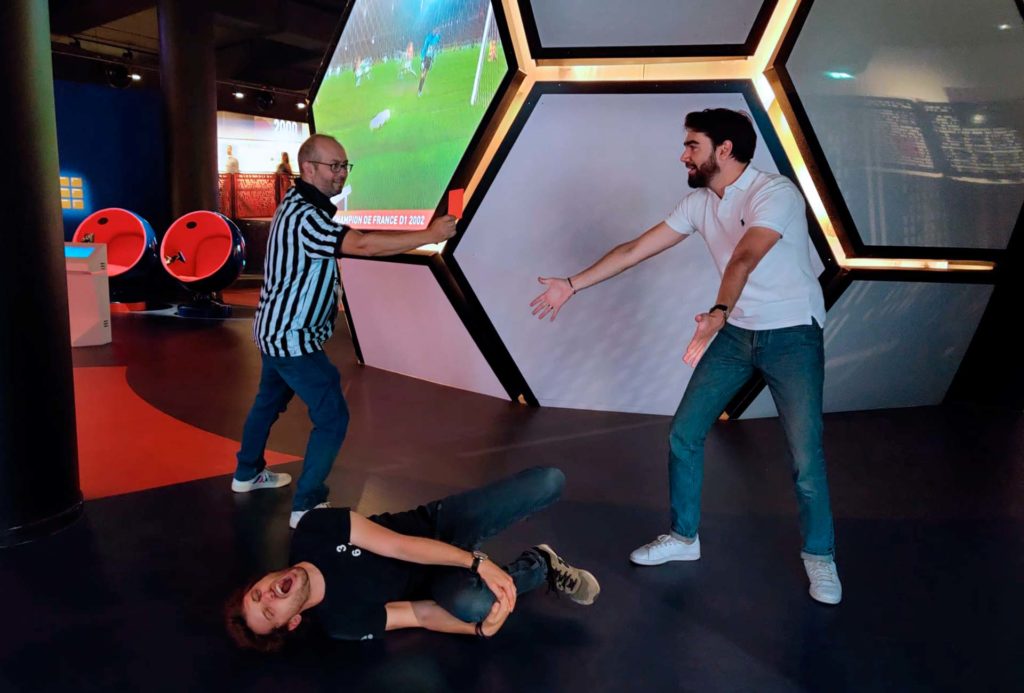 Team building Challenge Olympique Lyonnais au Musée de l'OL