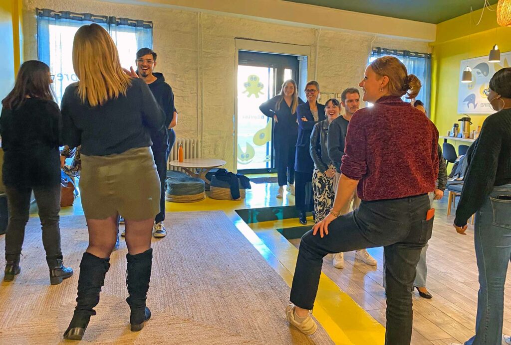 Atelier théâtre d’improvisation, activité Team building - Esprit Libre